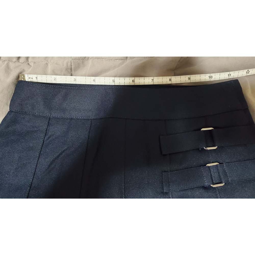 French Toast Girls Uniform Skort Size 6 Navy Pleated Scooter Adjustable Waist - Picture 2 of 12